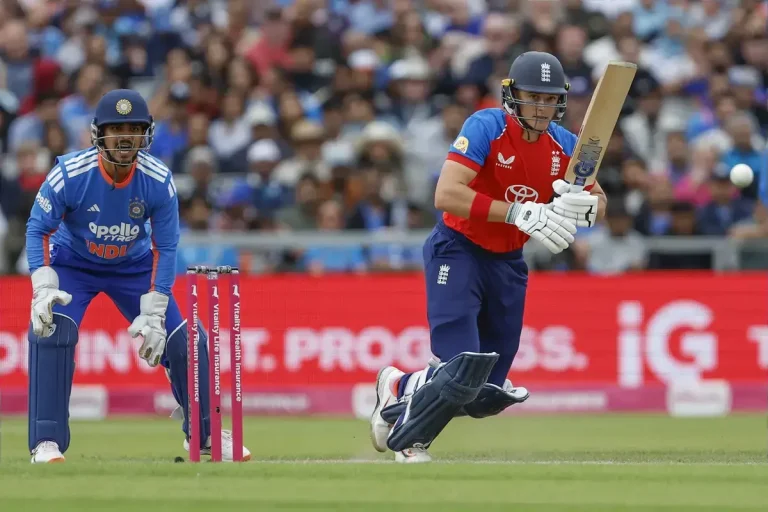 ENG vs IND 2nd T20I: Bethell Brilliance and Brook Blitz Secure Series Lead in Manchester Thriller