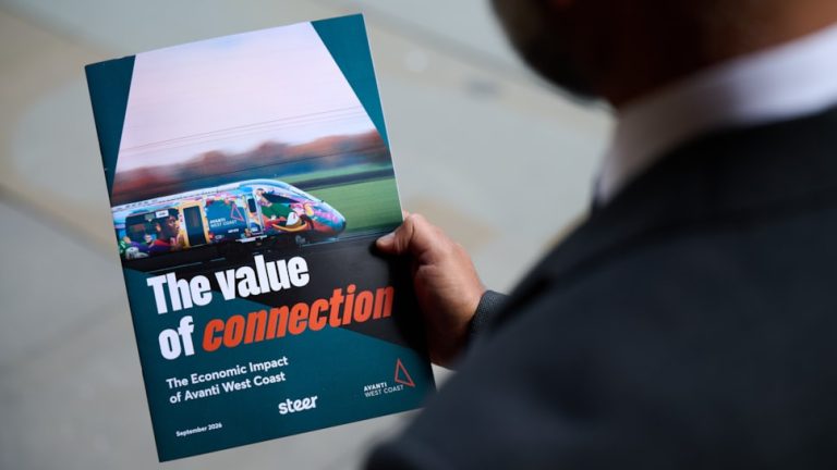 Avanti West Coast delivers over £5bn economic boost to UK, says new report