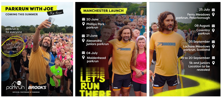Joe Wicks and Brooks Running Team Up With parkrun to Get the Nation Moving This Summer